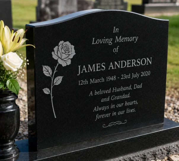 Commemorative engraved plaque